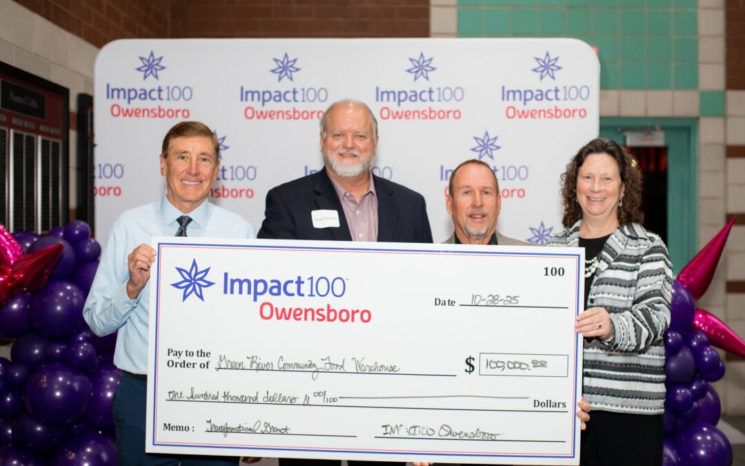 Green River Community Food Warehouse Receives Impact100 Grant Award
